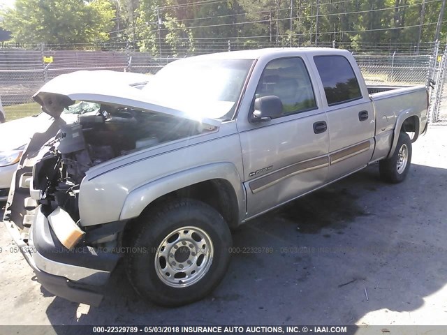 1GCGC13U73F111009 - 2003 CHEVROLET SILVERADO C1500 HEAVY DUTY GRAY photo 2