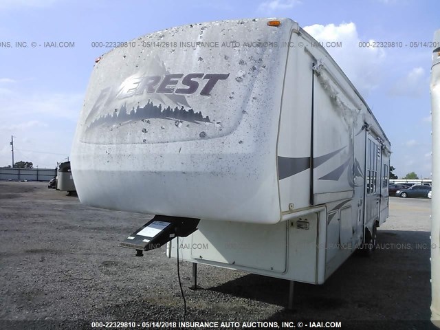 4YDF364284H482785 - 2004 EVERGREEN RV TT 364Q  WHITE photo 2