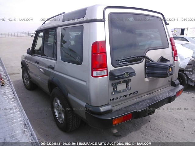 SALTY1541YA237800 - 2000 LAND ROVER DISCOVERY II  Champagne photo 3