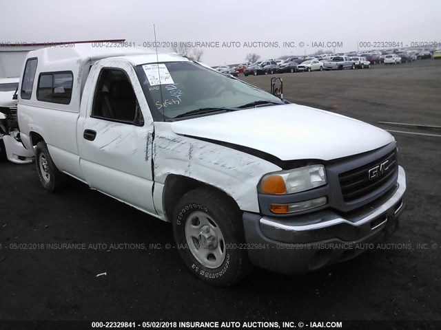 1GTEC14VX3Z161660 - 2003 GMC NEW SIERRA C1500 WHITE photo 1