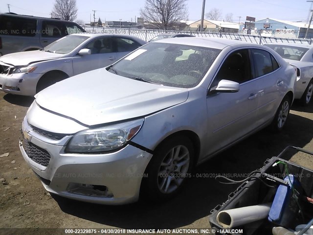 1G11C5SL2FF246921 - 2015 CHEVROLET MALIBU 1LT 银色 照片 2