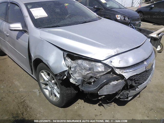 1G11C5SL2FF246921 - 2015 CHEVROLET MALIBU 1LT 银色 照片 6
