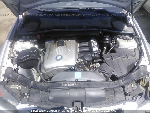 WBAVT13566KW23367 - 2006 BMW 325 XIT SILVER photo 10