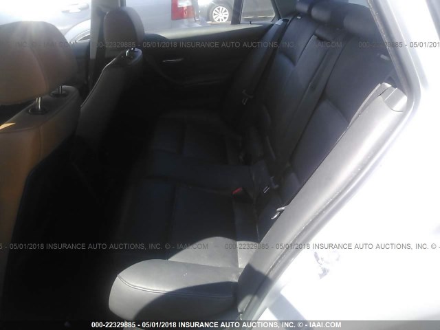 WBAVT13566KW23367 - 2006 BMW 325 XIT SILVER photo 8