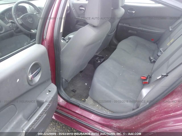 2G2WP522851297522 - 2005 PONTIAC GRAND PRIX MAROON photo 8