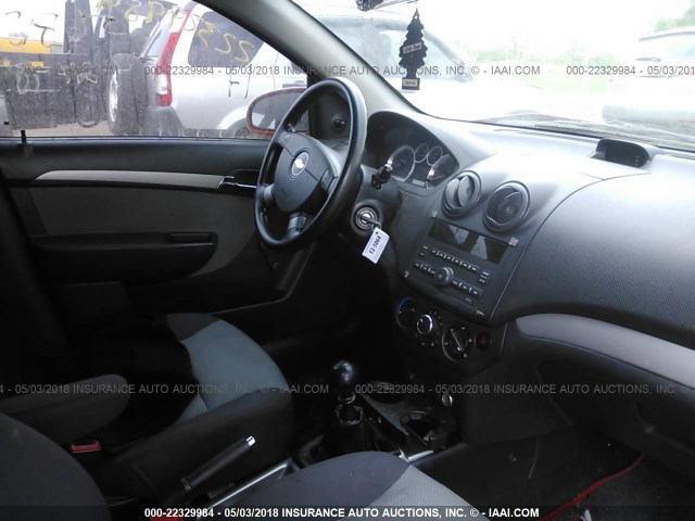 KL1TD66E79B381829 - 2009 CHEVROLET AVEO LS/LT 红色 照片 5