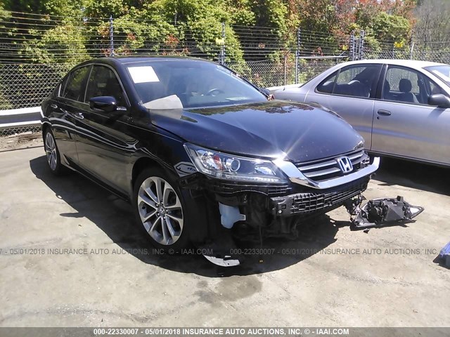 1HGCR2E57EA038511 - 2014 HONDA ACCORD SPORT 黑色 照片 1