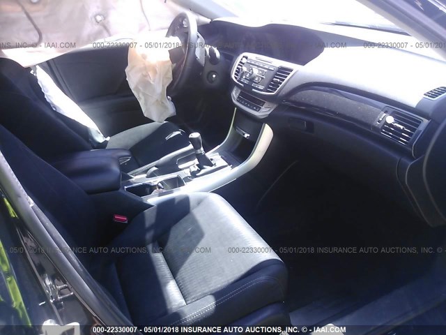 1HGCR2E57EA038511 - 2014 HONDA ACCORD SPORT 黑色 照片 5