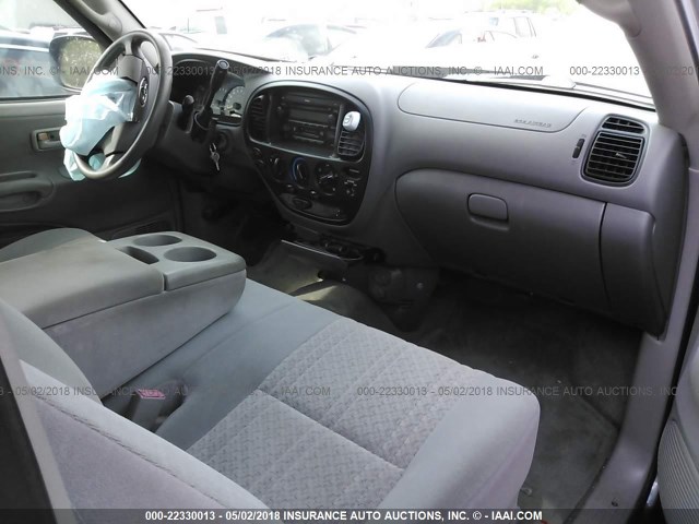 5TBBT44173S418415 - 2003 TOYOTA TUNDRA ACCESS CAB SR5 GRAY photo 5