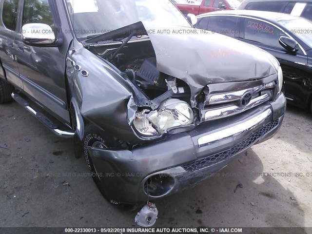 5TBBT44173S418415 - 2003 TOYOTA TUNDRA ACCESS CAB SR5 GRAY photo 6
