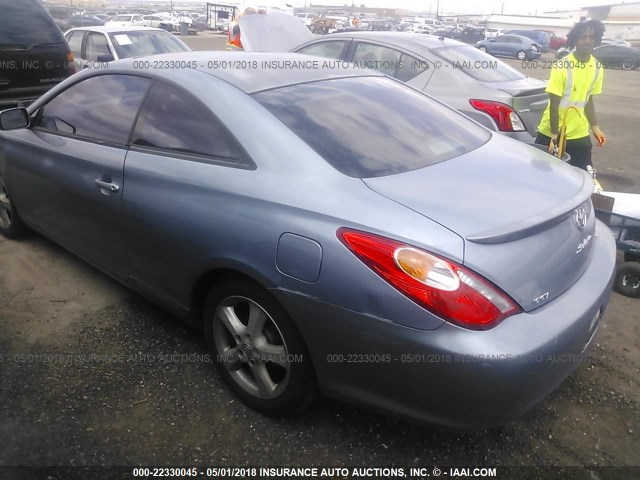 4T1CA38P64U020549 - 2004 TOYOTA CAMRY SOLARA SE/SLE ღია ლურჯი ფოტო 3