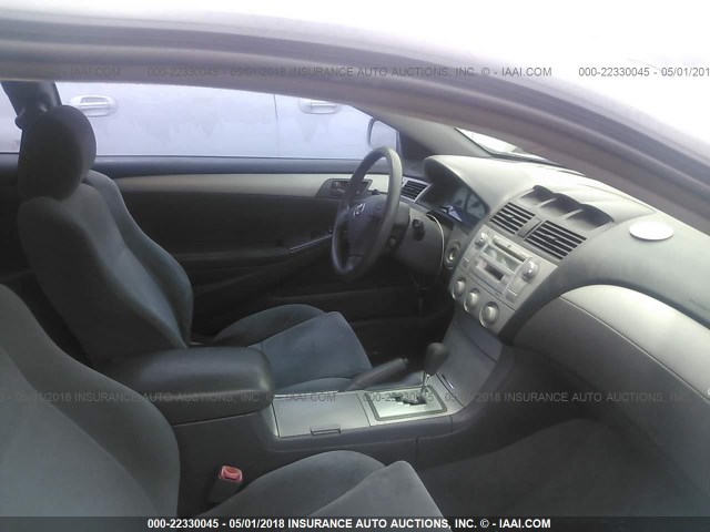 4T1CA38P64U020549 - 2004 TOYOTA CAMRY SOLARA SE/SLE ღია ლურჯი ფოტო 5