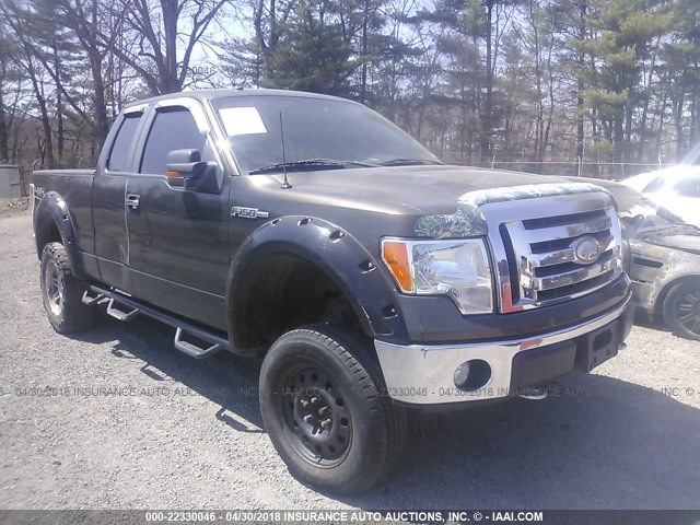 1FTPX14VX9FA50114 - 2009 FORD F150 SUPER CAB BROWN photo 6