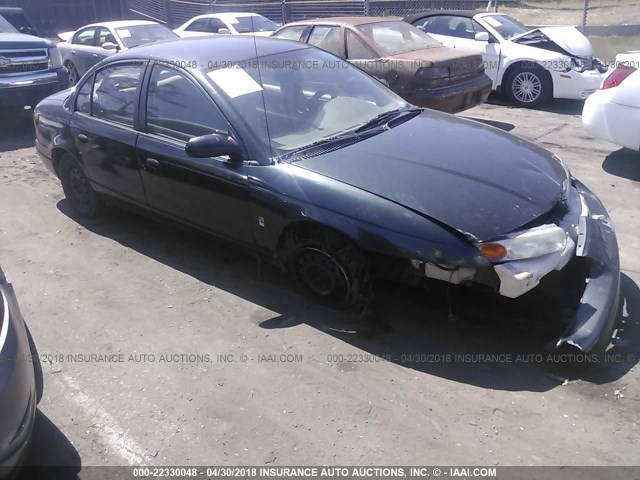 1G8ZH52821Z265073 - 2001 SATURN SL1 GREEN photo 1