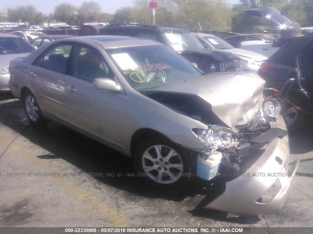 4T1BF30K05U603150 - 2005 TOYOTA CAMRY LE/XLE/SE ოქროსფერი ფოტო 1