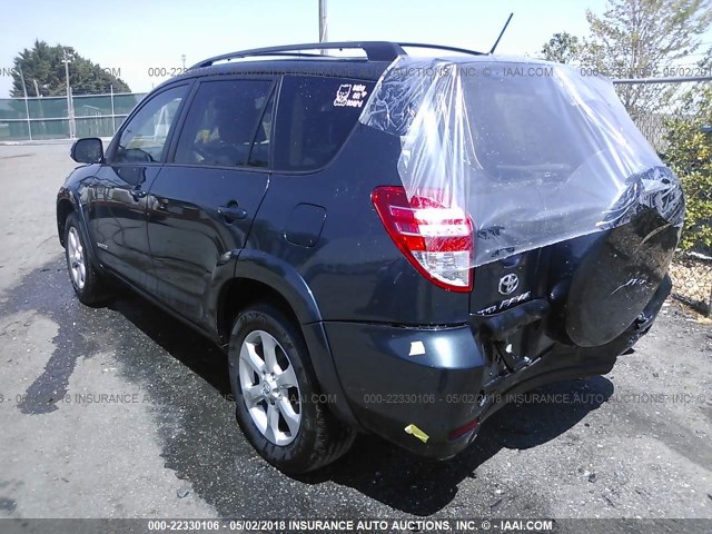 2T3DF4DV9AW048395 - 2010 TOYOTA RAV4 LIMITED Yaşıl foto 3