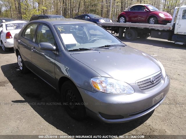 2T1BR30E88C918446 - 2008 TOYOTA COROLLA CE/LE/S GRAY photo 1