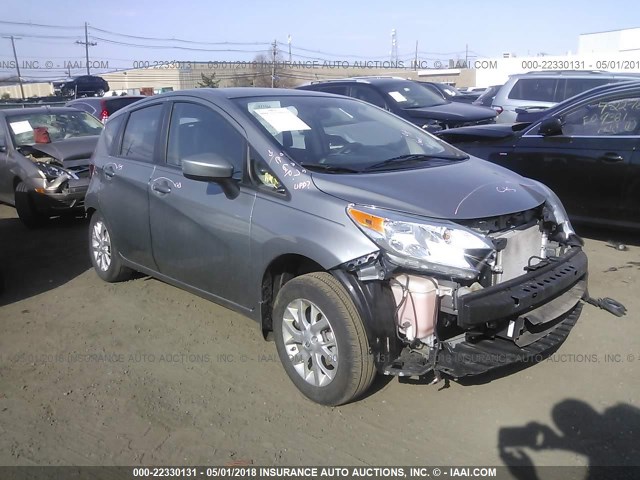 3N1CE2CP1FL429729 - 2015 NISSAN VERSA NOTE S/S PLUS/SV/SL/SR GRAY photo 1