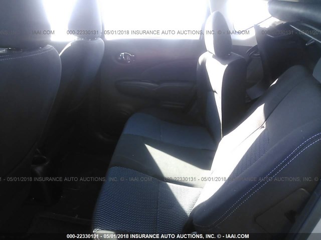 3N1CE2CP1FL429729 - 2015 NISSAN VERSA NOTE S/S PLUS/SV/SL/SR GRAY photo 8