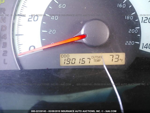 4T1BE46K69U869617 - 2009 TOYOTA CAMRY SE/LE/XLE BLACK photo 7