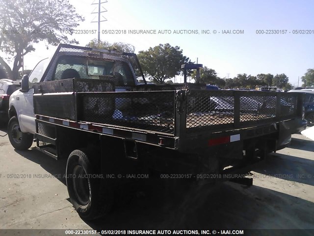 1FDWF37L73EC02623 - 2003 FORD F350 WHITE photo 3