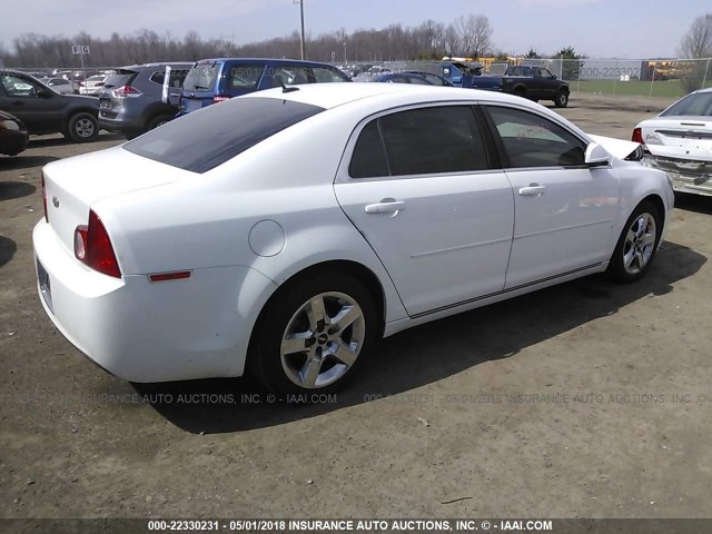 1G1ZC5E1XBF280774 - 2011 CHEVROLET MALIBU 1LT 白色 照片 4