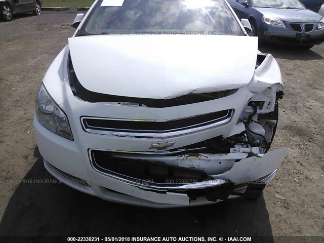 1G1ZC5E1XBF280774 - 2011 CHEVROLET MALIBU 1LT 白色 照片 6
