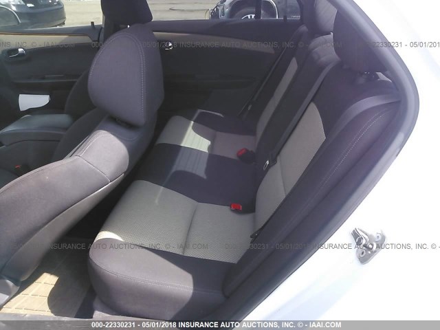 1G1ZC5E1XBF280774 - 2011 CHEVROLET MALIBU 1LT 白色 照片 8