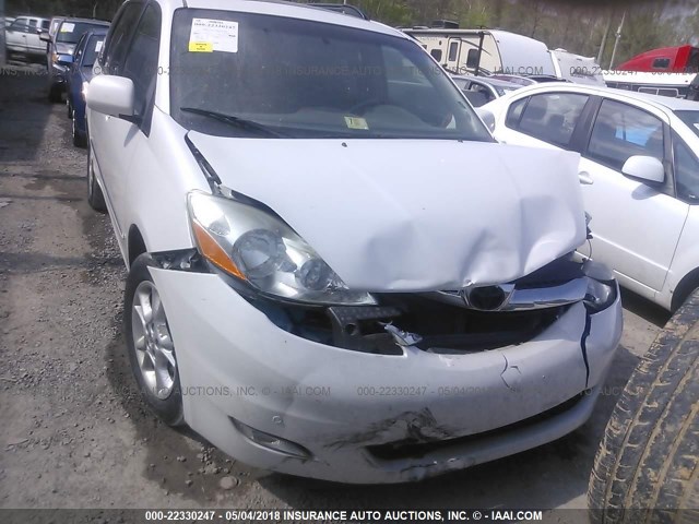 5TDBA22CX6S067994 - 2006 TOYOTA SIENNA XLE/XLE LIMITED WHITE photo 6