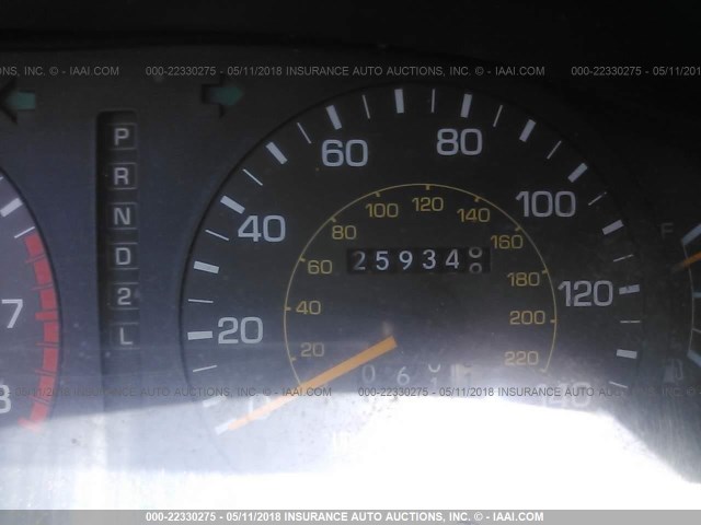 JT2BG12K9T0373589 - 1996 TOYOTA CAMRY DX/LE/XLE Light Blue photo 7