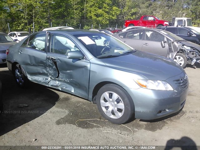 4T1BE46K97U517919 - 2007 TOYOTA CAMRY NEW GENERAT CE/LE/XLE/SE GREEN photo 1