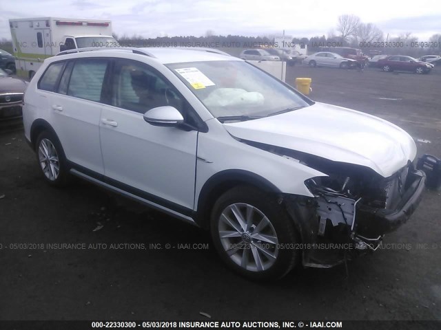 3VWH17AU4HM537664 - 2017 VOLKSWAGEN Golf Alltrack S/SE/SEL 黄色 照片 1