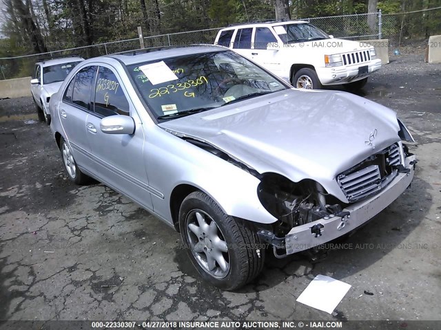 WDBRF84J73F397049 - 2003 MERCEDES-BENZ C 320 4MATIC SILVER photo 1