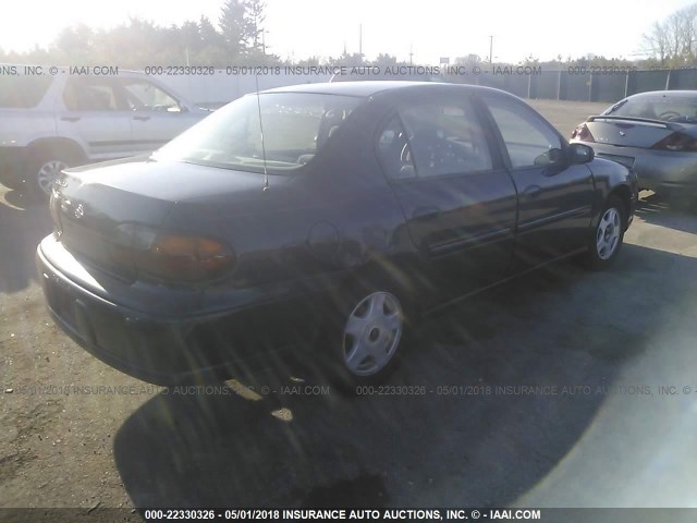 1G1NE52JX16231151 - 2001 CHEVROLET MALIBU LS 蓝色 照片 4