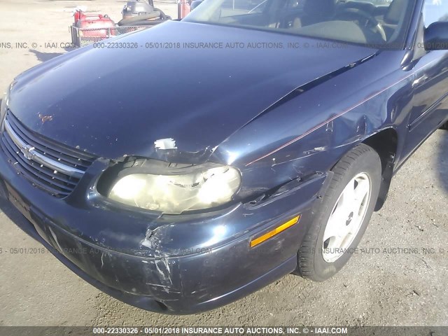 1G1NE52JX16231151 - 2001 CHEVROLET MALIBU LS 蓝色 照片 6