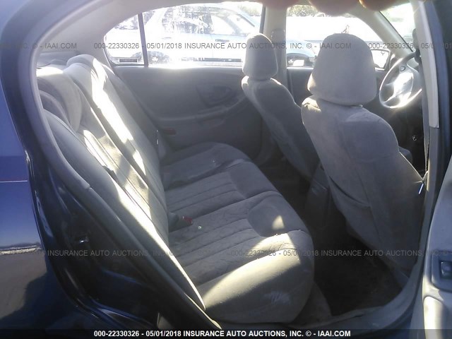 1G1NE52JX16231151 - 2001 CHEVROLET MALIBU LS 蓝色 照片 8