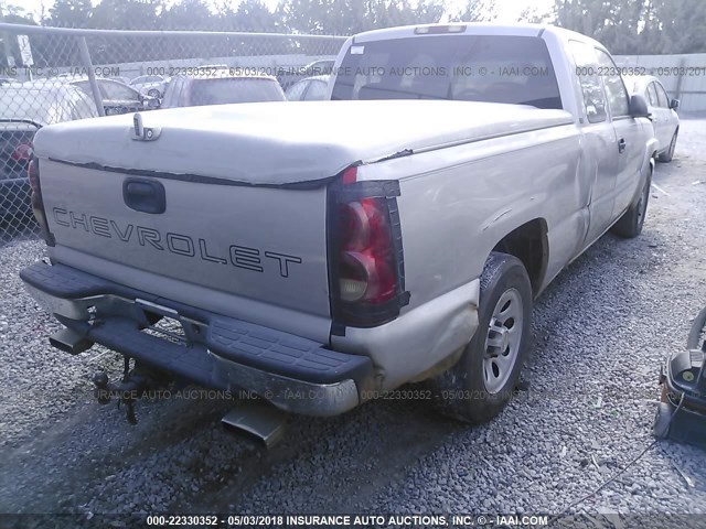 2GCEC19V741131793 - 2004 CHEVROLET SILVERADO C1500 TAN photo 4