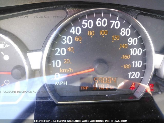 1G8AJ52F55Z102665 - 2005 SATURN ION LEVEL 2 RED photo 7