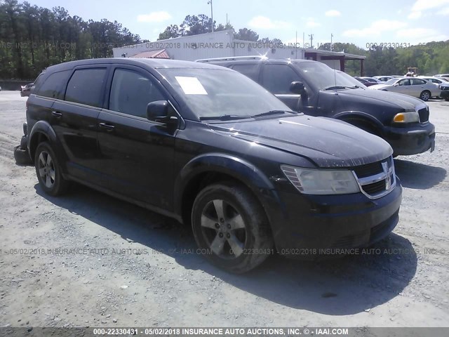 3D4GG57V69T502765 - 2009 DODGE JOURNEY SXT BLACK photo 1