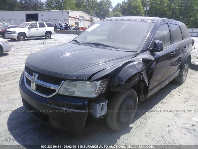 3D4GG57V69T502765 - 2009 DODGE JOURNEY SXT BLACK photo 6