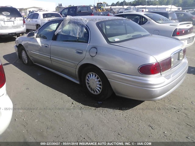 1G4HP52K544154708 - 2004 BUICK LESABRE CUSTOM SILVER photo 3