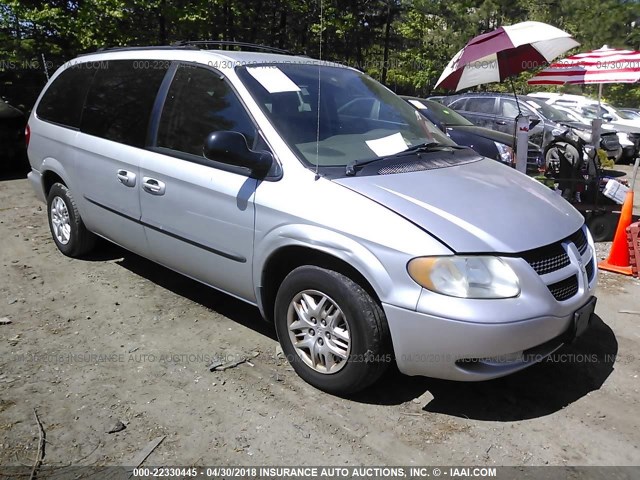 1D4GP44323B276830 - 2003 DODGE GRAND CARAVAN SPORT SILVER photo 1