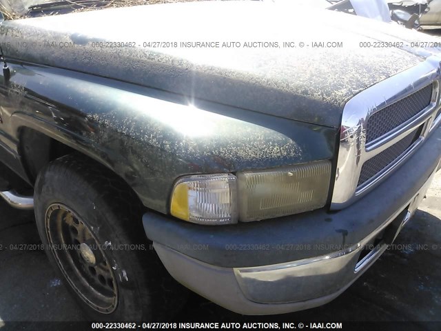 3B7HC12Y61G163445 - 2001 DODGE RAM 1500 GREEN photo 6