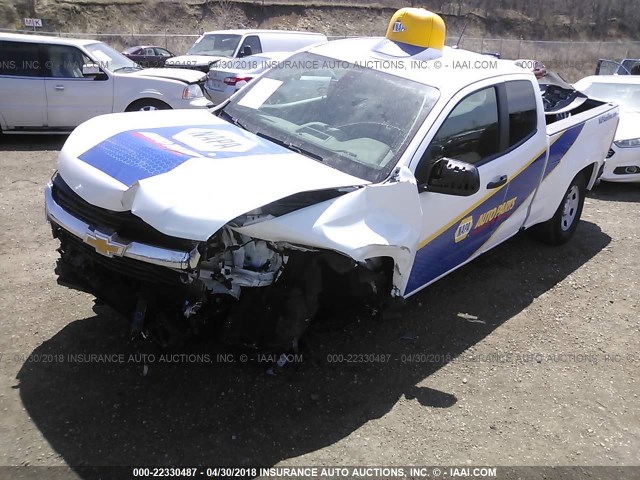 1GCHSBEA4J1105842 - 2018 CHEVROLET COLORADO WHITE photo 2