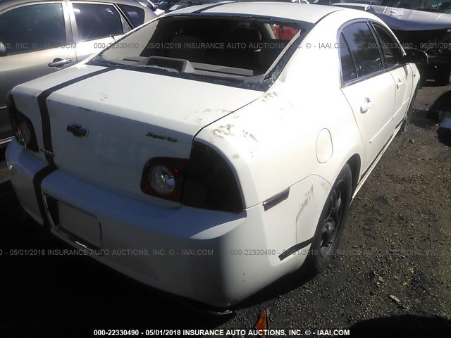 1G1ZG57B684234339 - 2008 CHEVROLET MALIBU LS 白色 照片 4