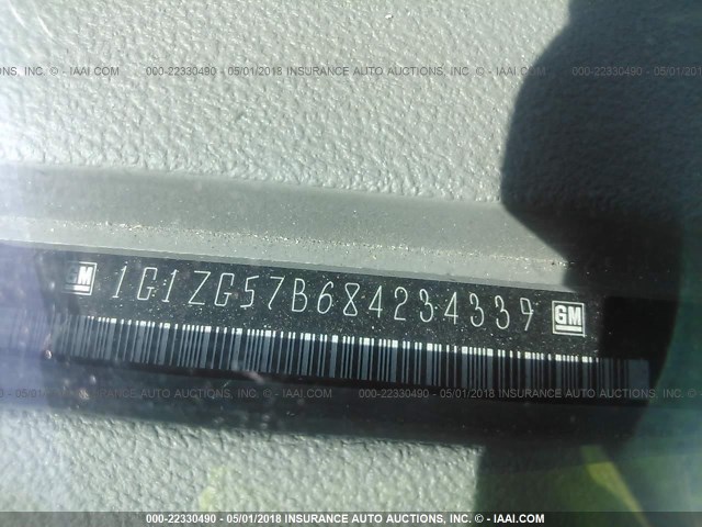 1G1ZG57B684234339 - 2008 CHEVROLET MALIBU LS 白色 照片 9