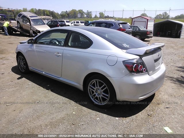 JTKDE167980267719 - 2008 TOYOTA SCION TC 银色 照片 3