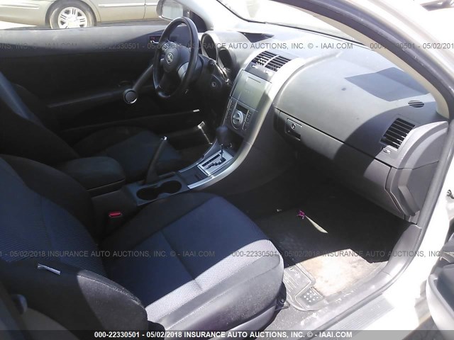 JTKDE167980267719 - 2008 TOYOTA SCION TC 银色 照片 5