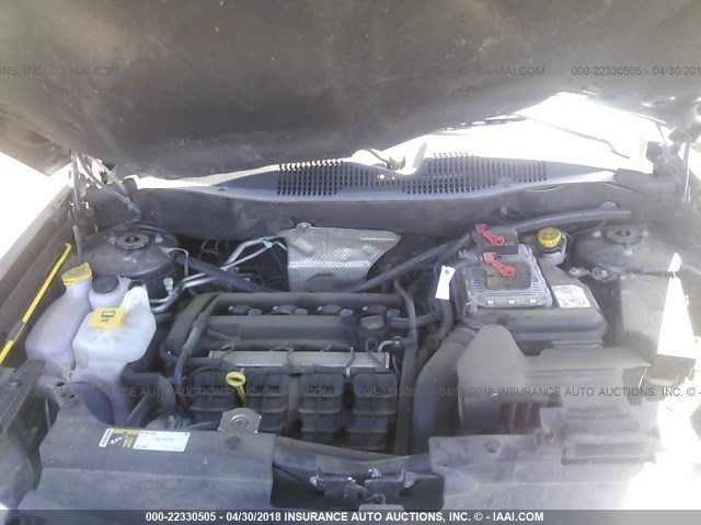 1C4NJCBA6GD742688 - 2016 JEEP COMPASS SPORT GRAY photo 10