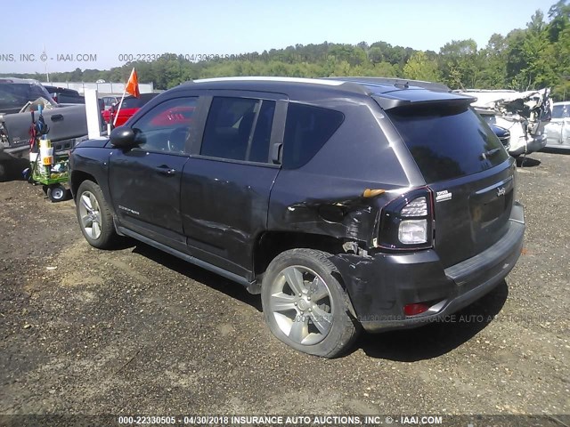 1C4NJCBA6GD742688 - 2016 JEEP COMPASS SPORT GRAY photo 3